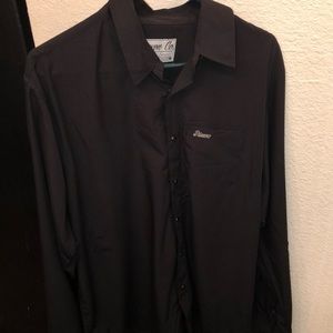Dixon Black Bamboo-Longsleeve (Dress Shirt)